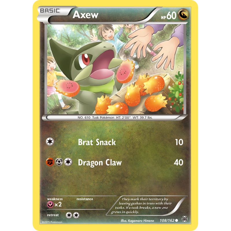 Axew (108/162) [XY: BREAKthrough]