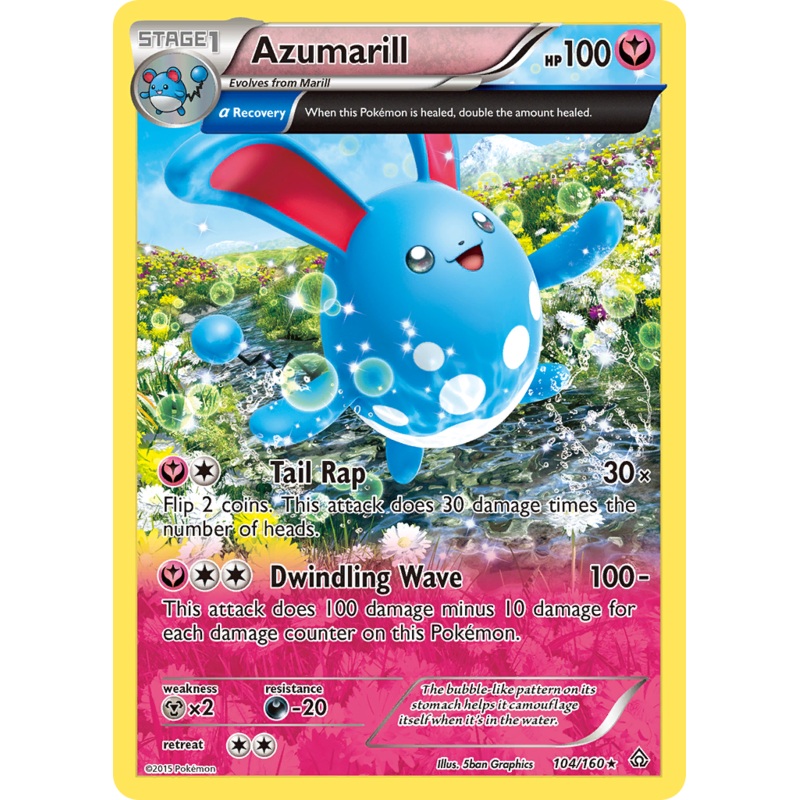 Azumarill (104/160) [XY: Primal Clash]