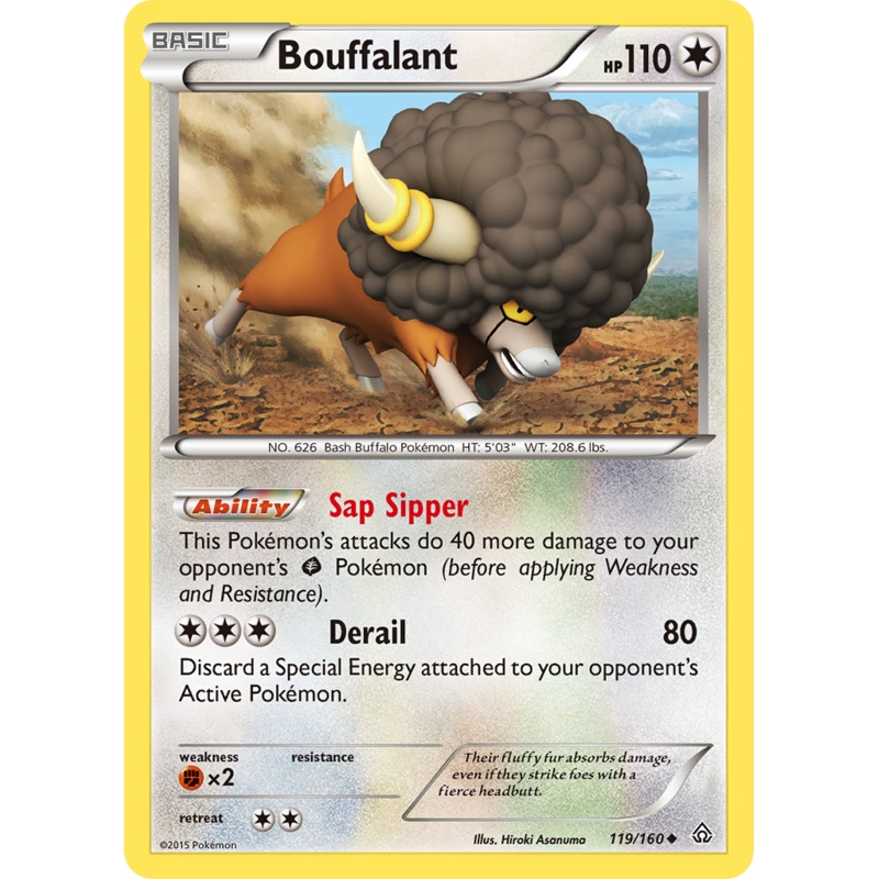 Bouffalant (119/160) [XY: Primal Clash]