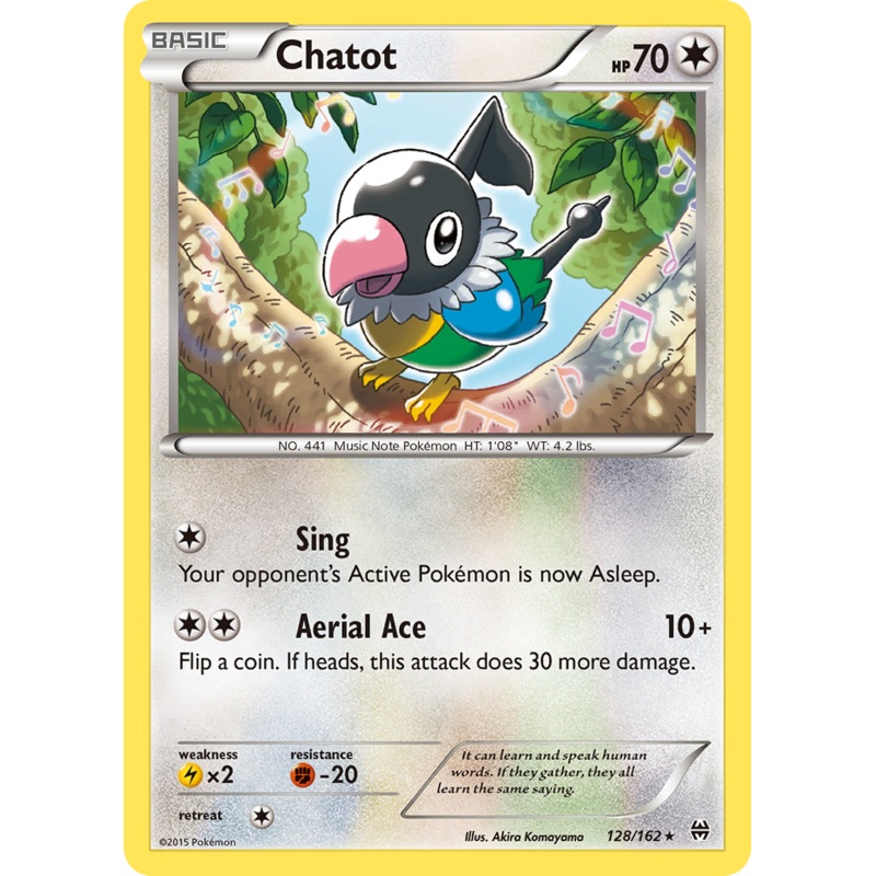 Chatot (128/162) [XY: BREAKthrough]