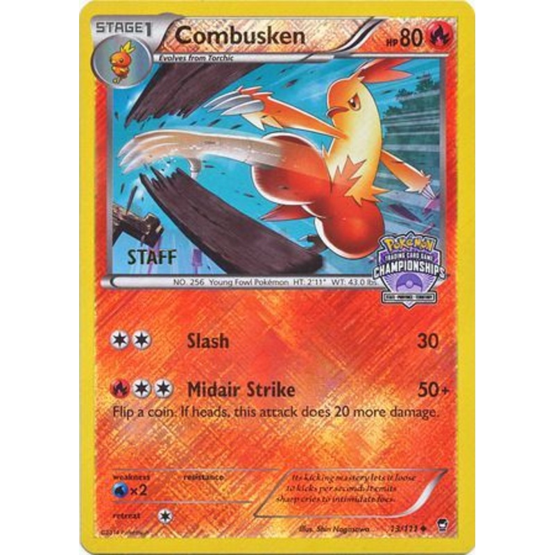 Combusken (13/111) (Championship Promo Staff) [XY: Furious Fists]