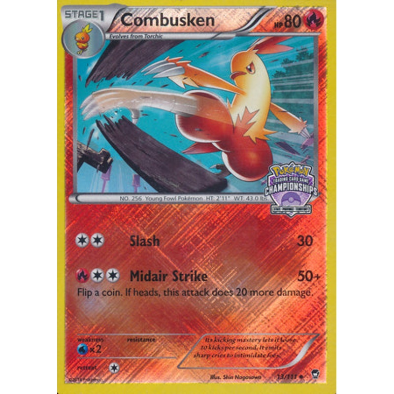 Combusken (13/111) (Championship Promo) [XY: Furious Fists]