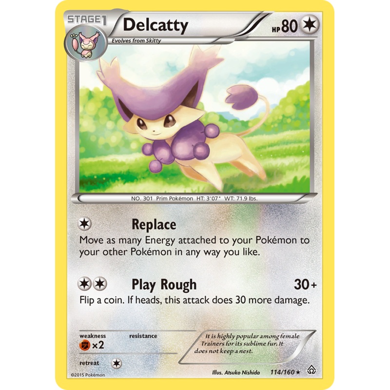 Delcatty (114/160) [XY: Primal Clash]