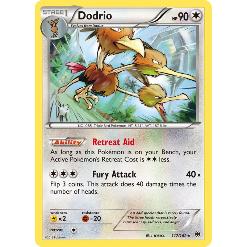 Dodrio (117/162) [XY: BREAKthrough]