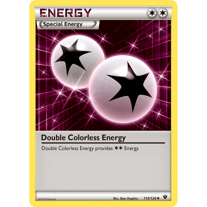 Double Colorless Energy (114/124) [XY: Fates Collide]