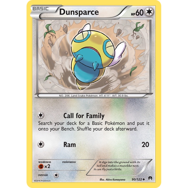 Dunsparce (90/122) [XY: BREAKpoint]