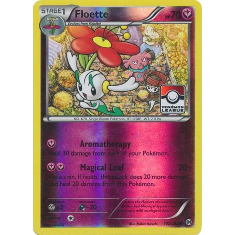 Floette (102/162) (League Promo) [XY: BREAKthrough]