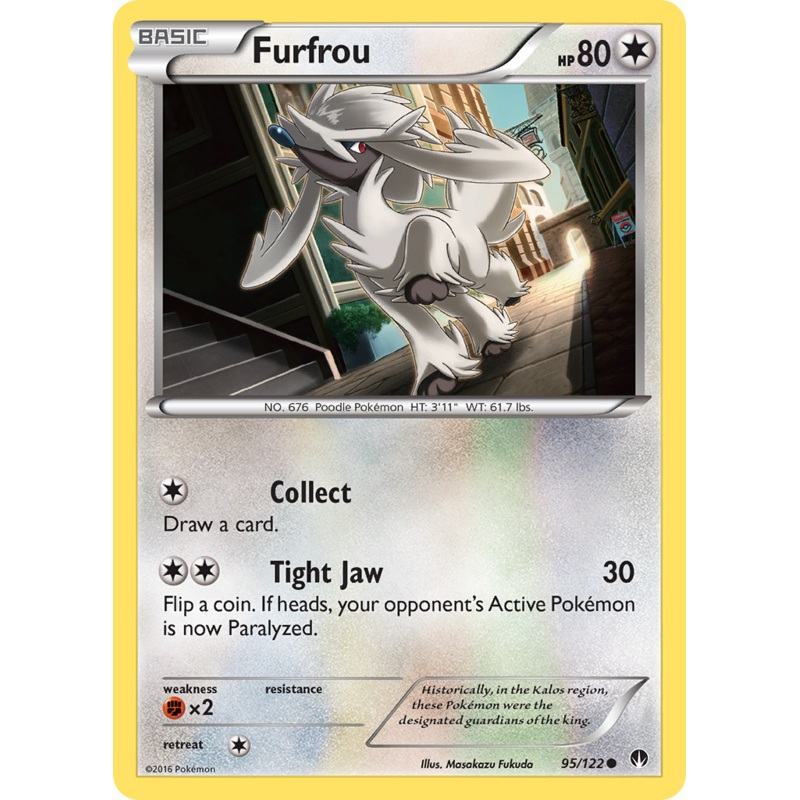 Furfrou (95/122) [XY: BREAKpoint]