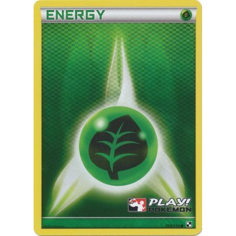 Grass Energy (105/114) (Play Pokemon Promo) [Black & White: Base Set]