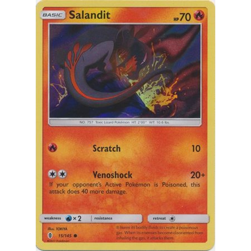 Salandit (15/145) (Collection Promo) [Sun & Moon: Guardians Rising]