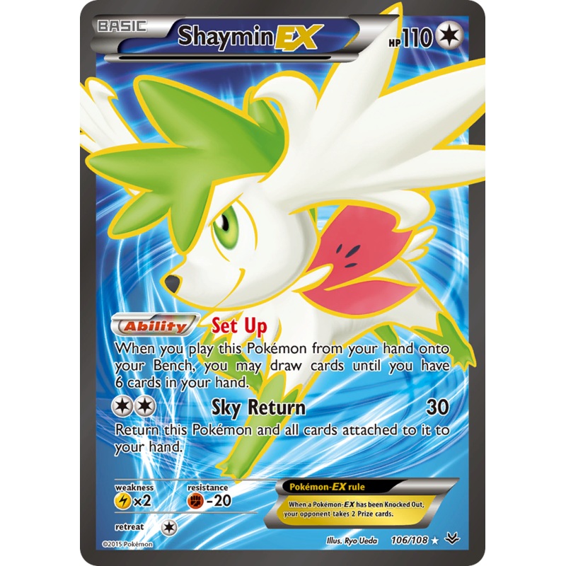 Shaymin EX (106/108) [XY: Roaring Skies]