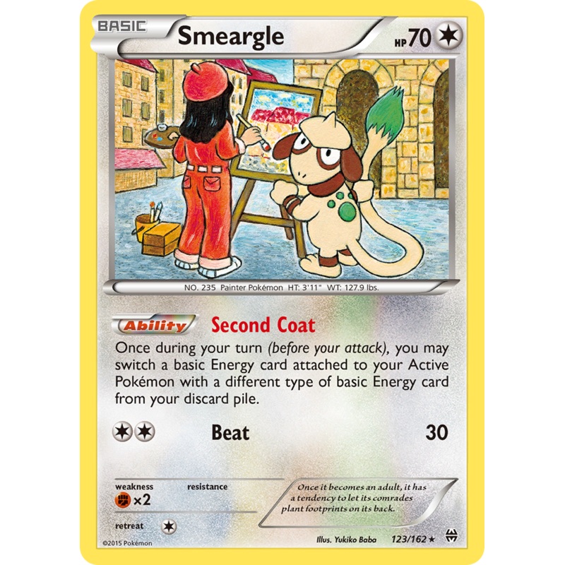 Smeargle (123/162) [XY: BREAKthrough]