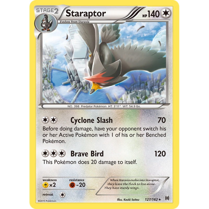 Staraptor (127/162) [XY: BREAKthrough]