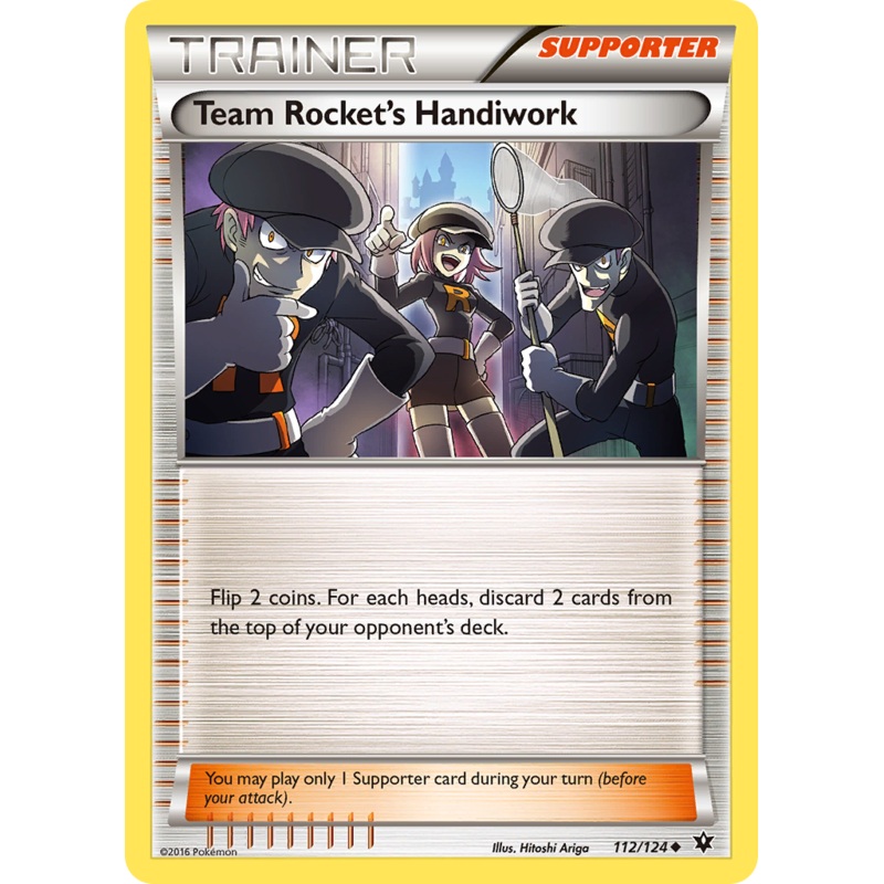 Team Rocket's Handiwork (112/124) [XY: Fates Collide]