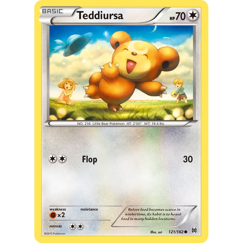 Teddiursa (121/162) [XY: BREAKthrough]