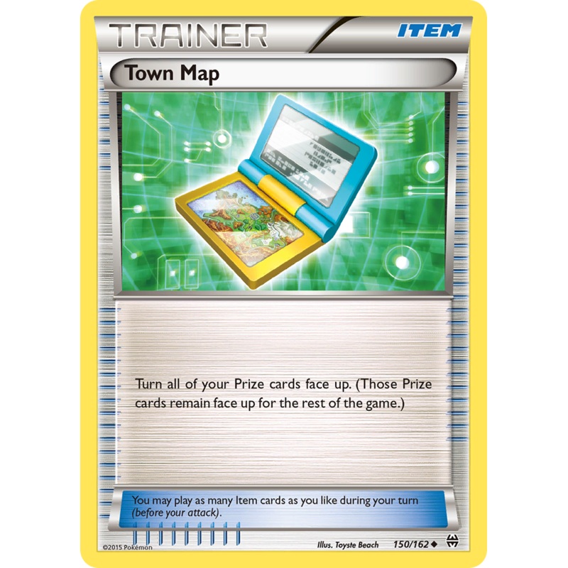 Town Map (150/162) [XY: BREAKthrough]