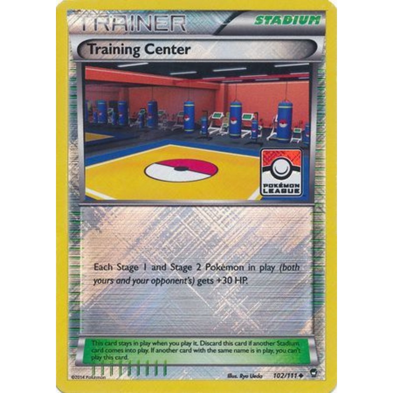 Training Center (102/111) (League Promo) [XY: Furious Fists]