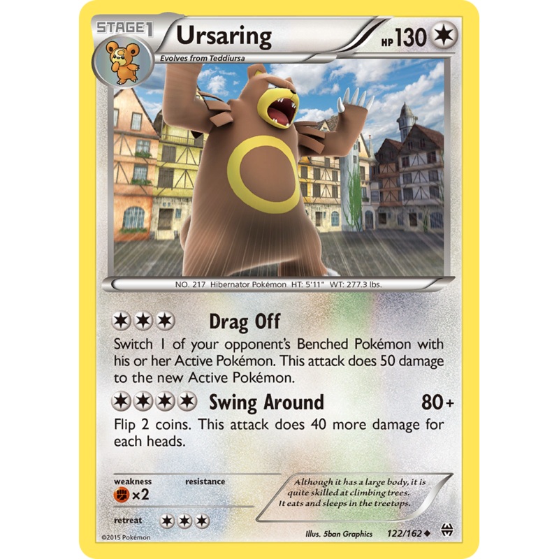 Ursaring (122/162) [XY: BREAKthrough]