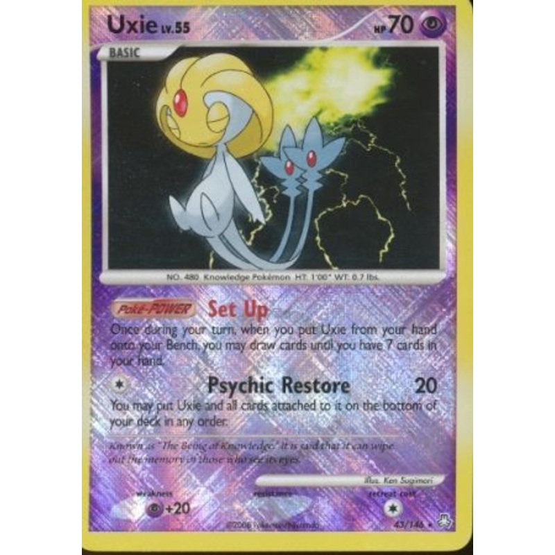 Uxie (43/146) (League Promo) [Diamond & Pearl: Legends Awakened]