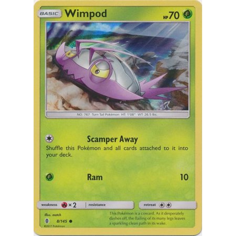 Wimpod (8/145) (Collection Promo) [Sun & Moon: Guardians Rising]