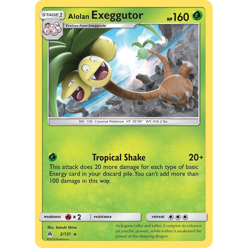 Alolan Exeggutor (2/131) (Theme Deck Exclusive) [Sun & Moon: Forbidden Light]
