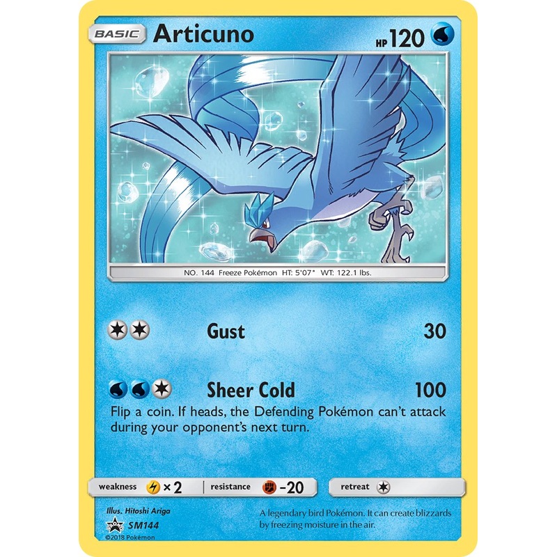 Articuno (SM144) [Sun & Moon: Black Star Promos]