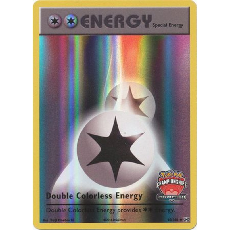 Double Colorless Energy (90/108) (NA International Championship Promo) [XY: Evolutions]