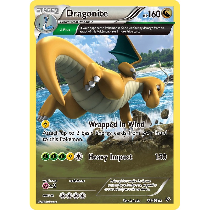 Dragonite (52/108) (Theme Deck Exclusive) [XY: Roaring Skies]