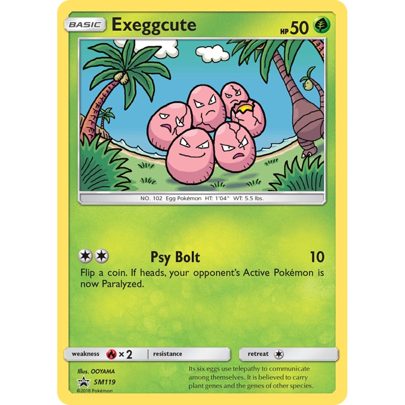 Exeggcute (SM119) [Sun & Moon: Black Star Promos]