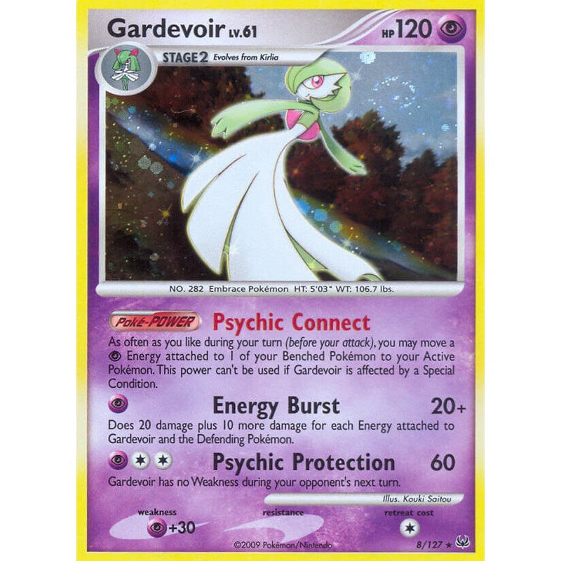 Gardevoir (8/127) (Theme Deck Exclusive) [Platinum: Base Set]