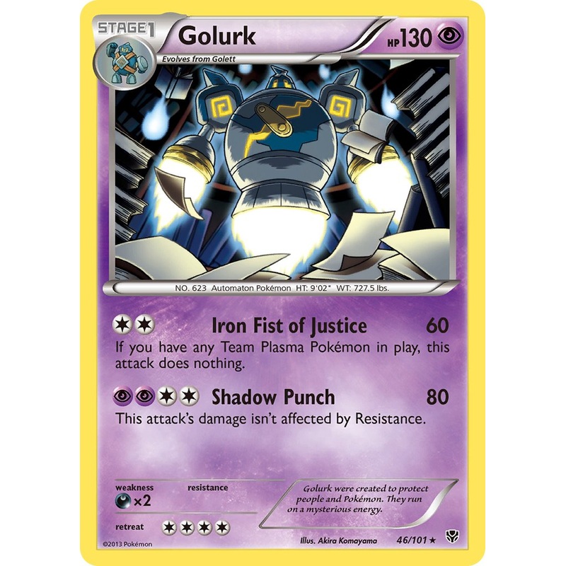 Golurk (46/101) (Theme Deck Exclusive) [Black & White: Plasma Blast]