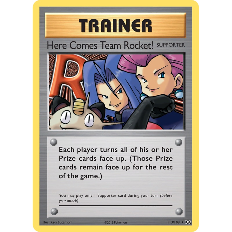 Here Comes Team Rocket! (113/108) [XY: Evolutions]