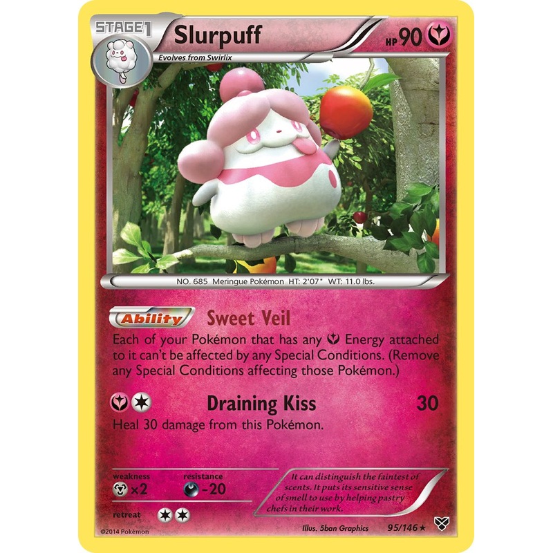 Slurpuff (95/146) (Theme Deck Exclusive) [XY: Base Set]