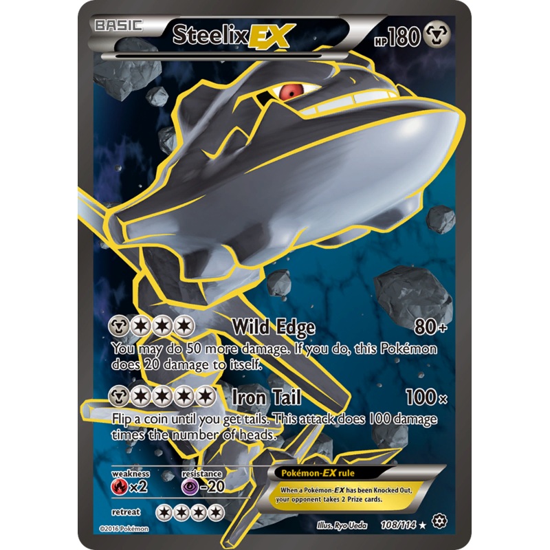 Steelix EX (108/114) [XY: Steam Siege]