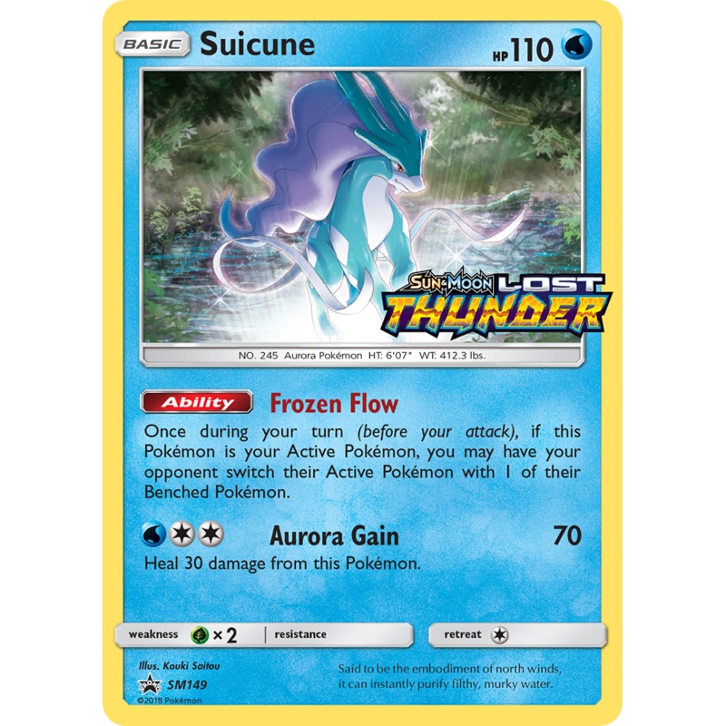 Suicune (SM149) [Sun & Moon: Black Star Promos]