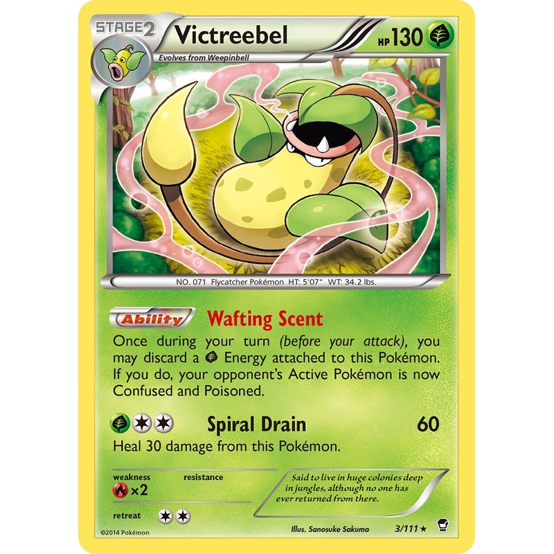 Victreebel (3/111) (Theme Deck Exclusive) [XY: Furious Fists]