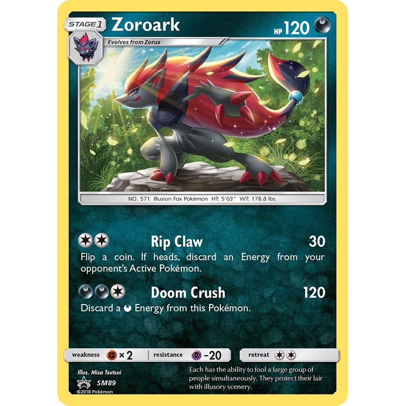 Zoroark (SM89) [Sun & Moon: Black Star Promos]