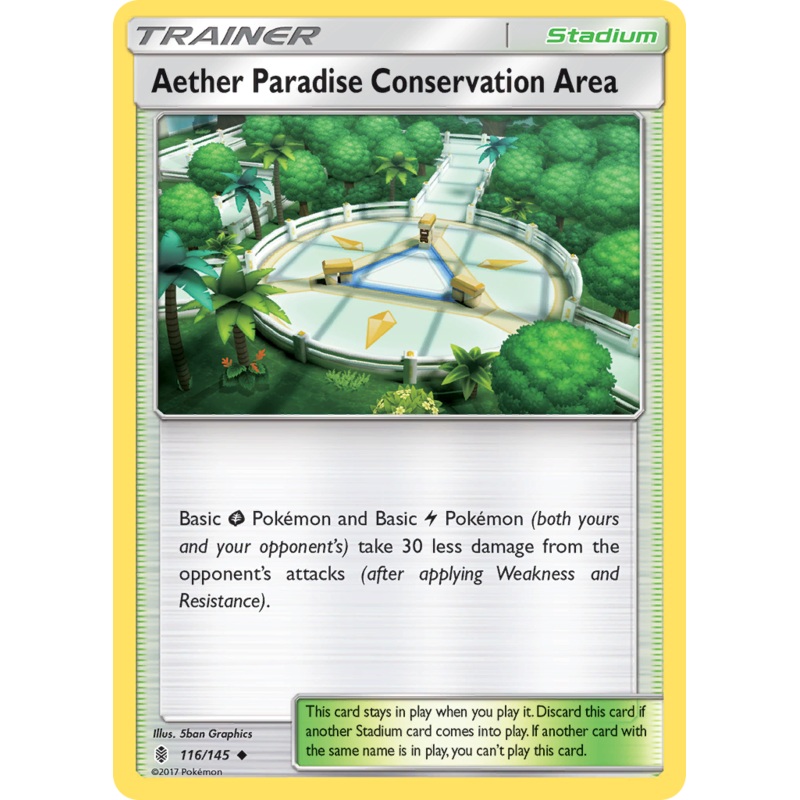 Aether Paradise Conservation Area (116/145) [Sun & Moon: Guardians Rising]