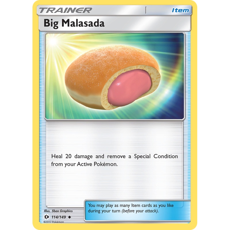 Big Malasada (114/149) [Sun & Moon: Base Set]