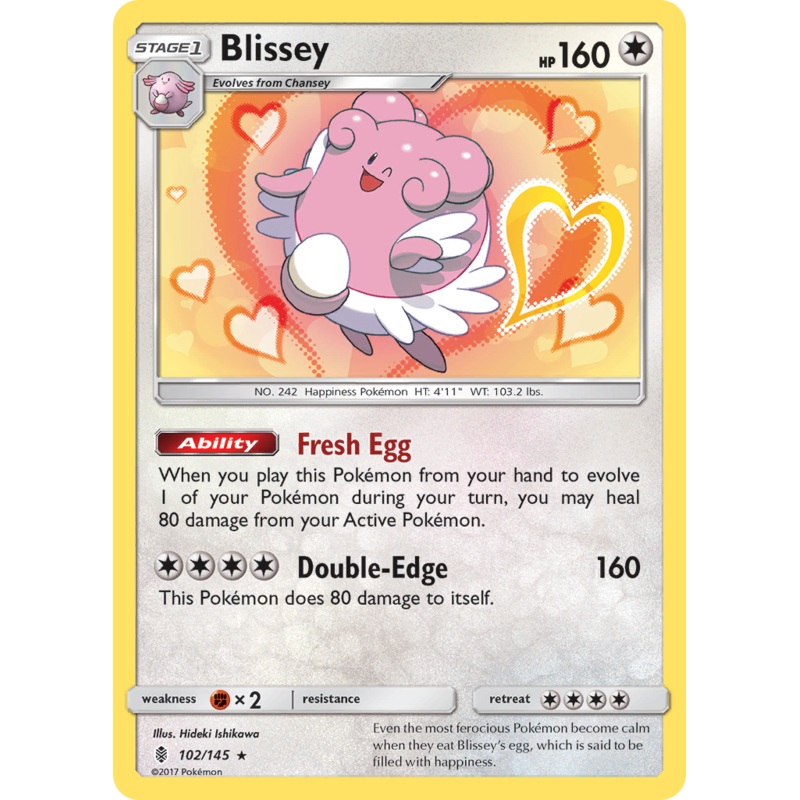 Blissey (102/145) [Sun & Moon: Guardians Rising]