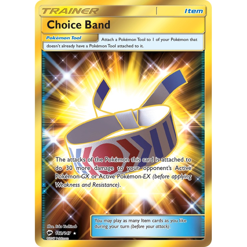 Choice Band (162/147) [Sun & Moon: Burning Shadows]