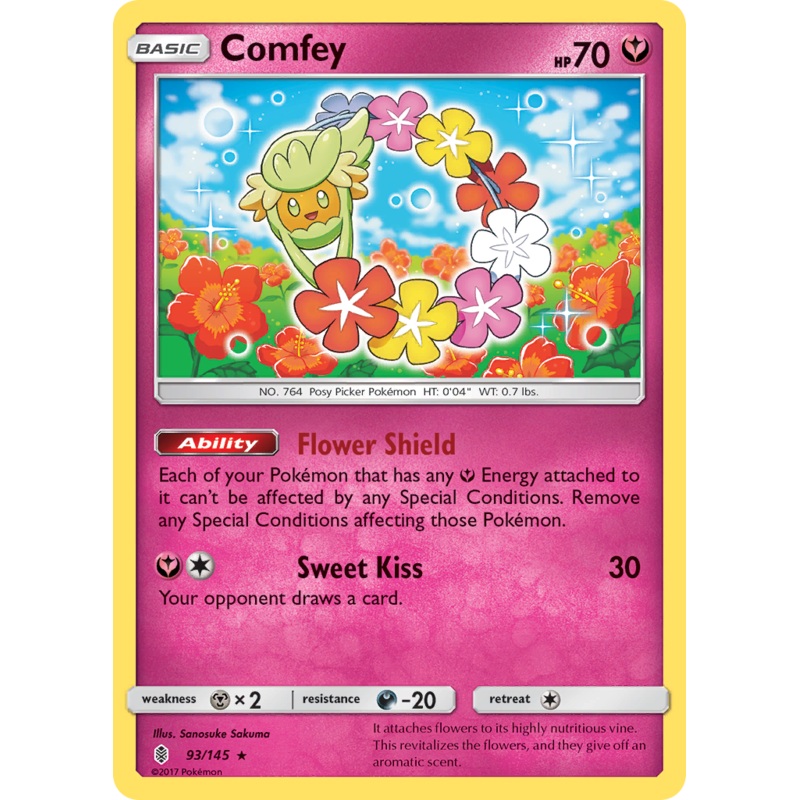 Comfey (93/145) [Sun & Moon: Guardians Rising]