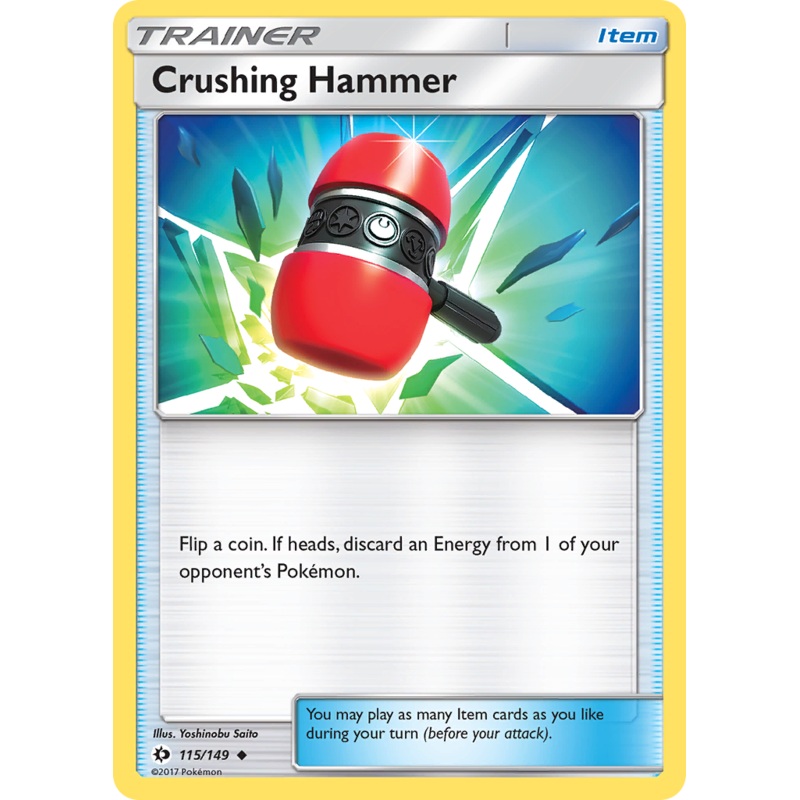 Crushing Hammer (115/149) [Sun & Moon: Base Set]