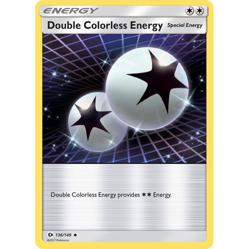 Double Colorless Energy (136/149) [Sun & Moon: Base Set]