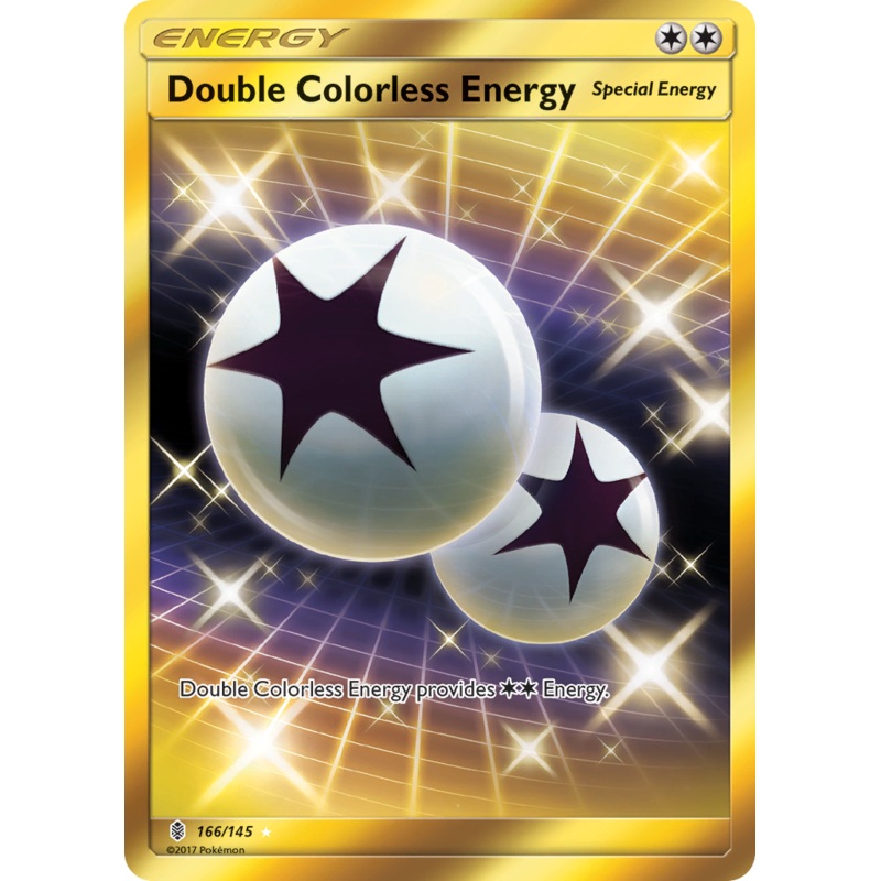 Double Colorless Energy (166/145) [Sun & Moon: Guardians Rising]