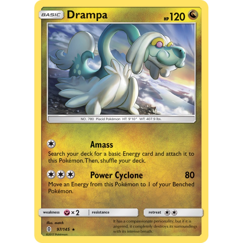 Drampa (97/145) [Sun & Moon: Guardians Rising]