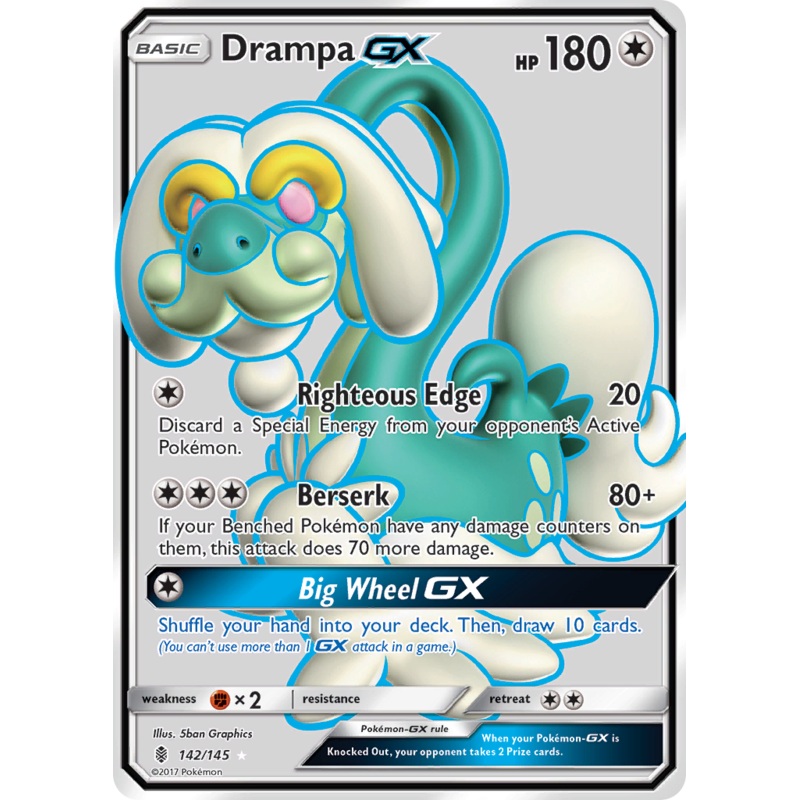 Drampa GX (142/145) [Sun & Moon: Guardians Rising]