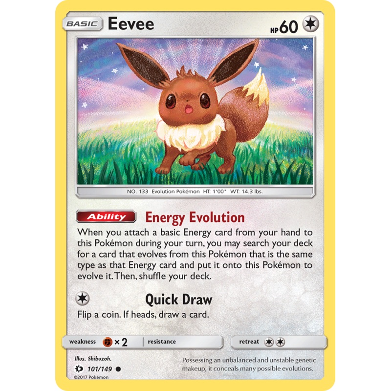 Eevee (101/149) [Sun & Moon: Base Set]