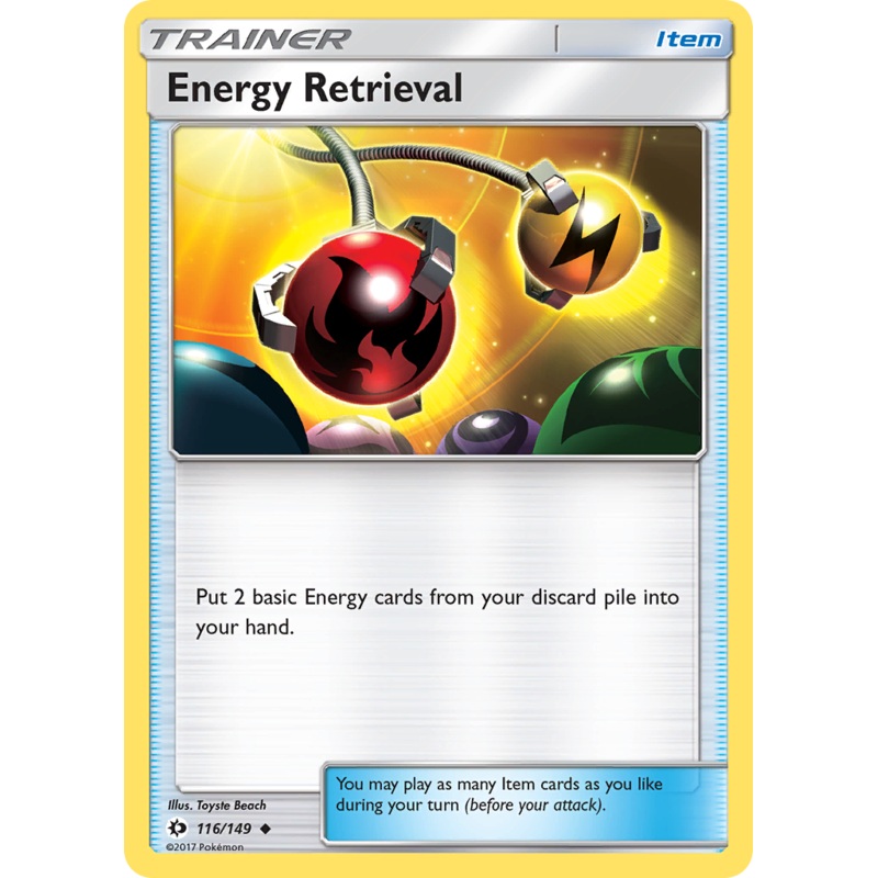 Energy Retrieval (116/149) [Sun & Moon: Base Set]