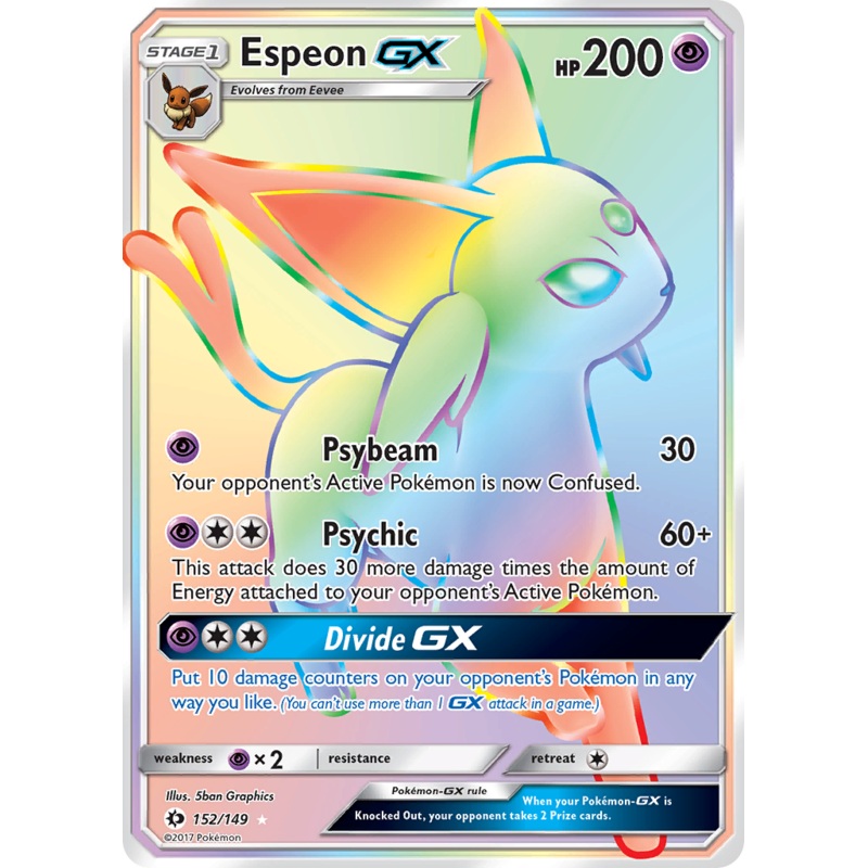 Espeon GX (152/149) [Sun & Moon: Base Set]